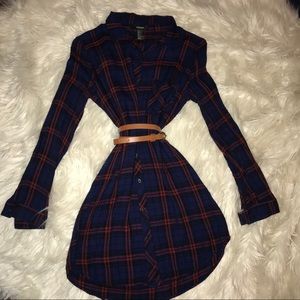 Forever 2-1 - Flannel Dress